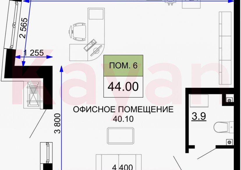 Продажа коммерции, 44 кв.м (Свободного назначения) фото 4 Продажа коммерции, 44 кв.м (Свободного назначения) фото 4