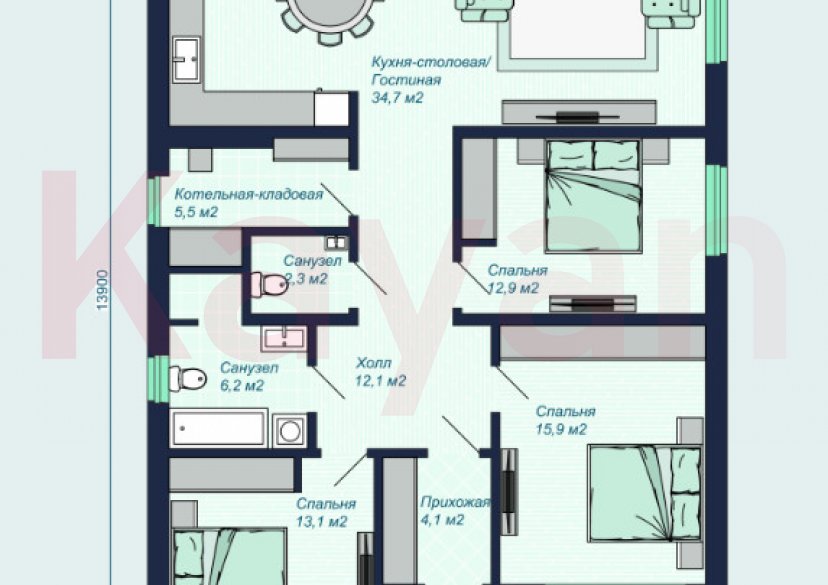 Продажа дома, 107 кв.м фото 0 Продажа дома, 107 кв.м фото 0