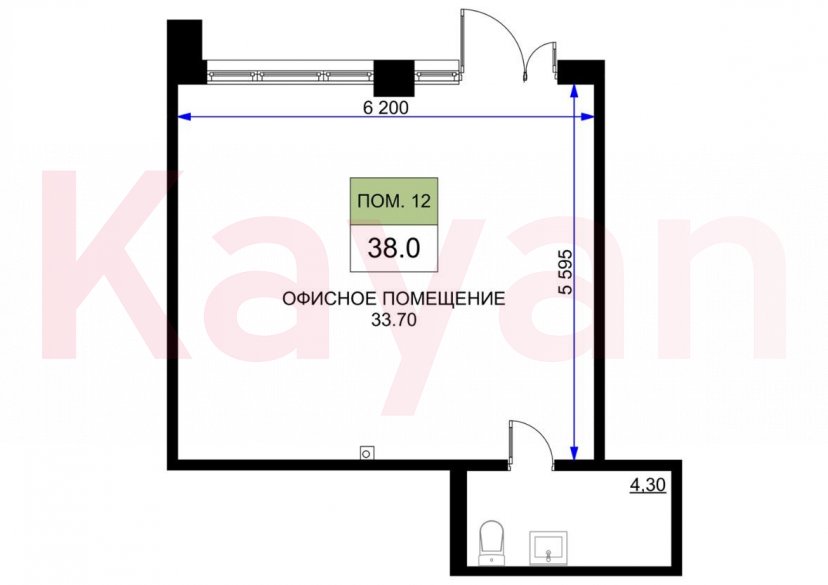 Продажа коммерции, 38 кв.м (Свободного назначения) фото 7