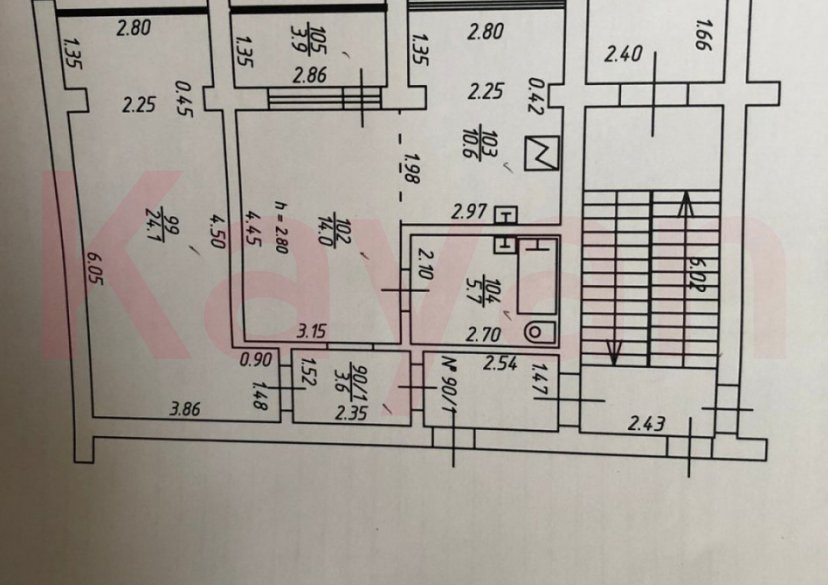 Продажа 2-комн. квартиры, 61.7 кв.м фото 29