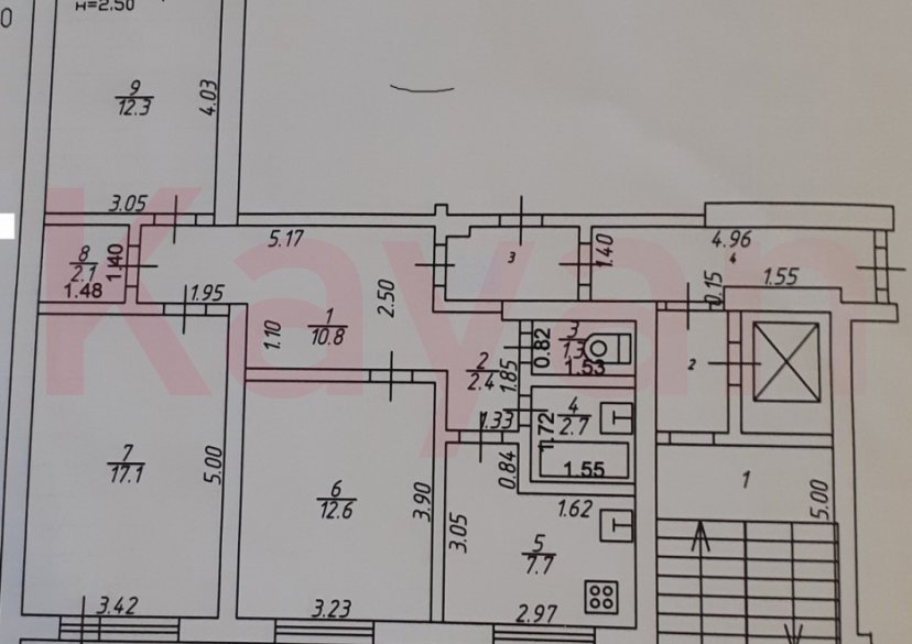 Продажа 3-комн. квартиры, 68.9 кв.м фото 1