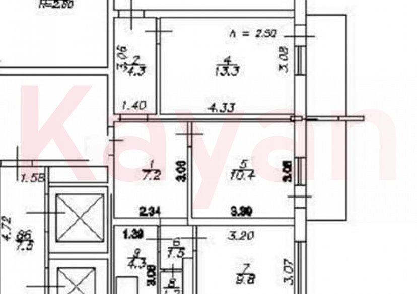 Продажа 3-комн. квартиры, 77.3 кв.м фото 17