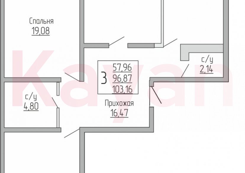 Продажа 3-комн. квартиры, 100 кв.м фото 0