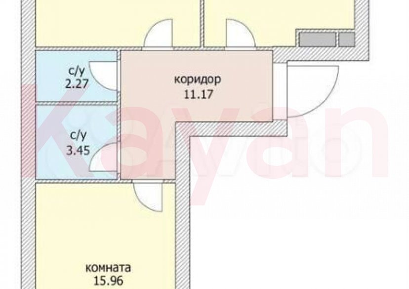 Продажа 2-комн. квартиры, 58 кв.м фото 1