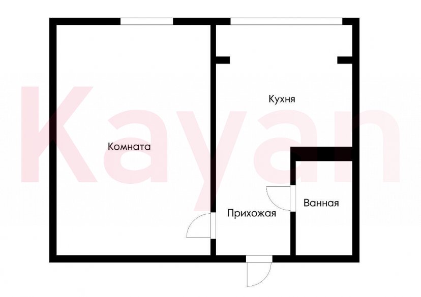 Продажа 1-комн. квартиры, 32.8 кв.м фото 5