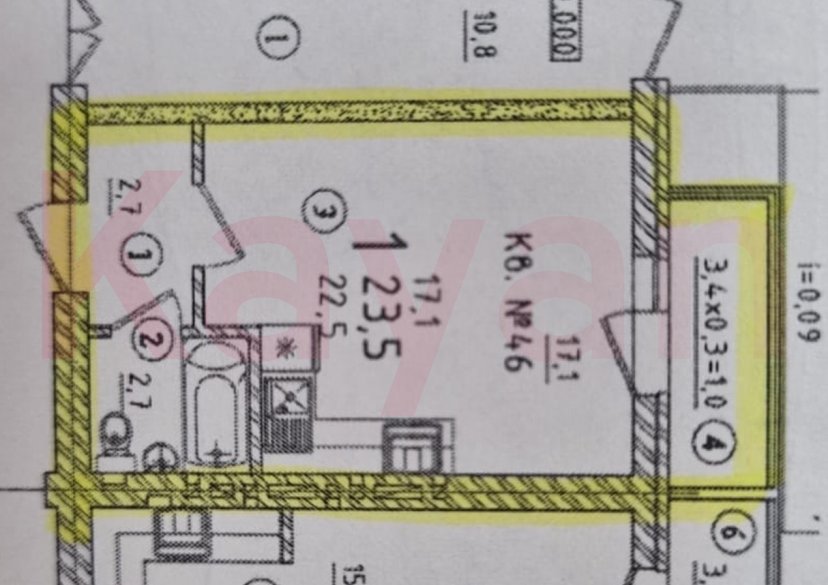 Продажа студии, 26 кв.м фото 19