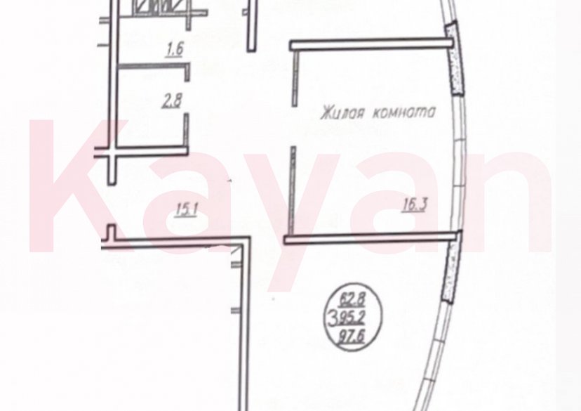 Продажа 3-комн. квартиры, 94.3 кв.м фото 19