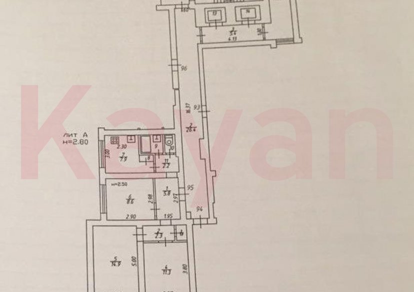 Продажа 3-комн. квартиры, 60 кв.м фото 7