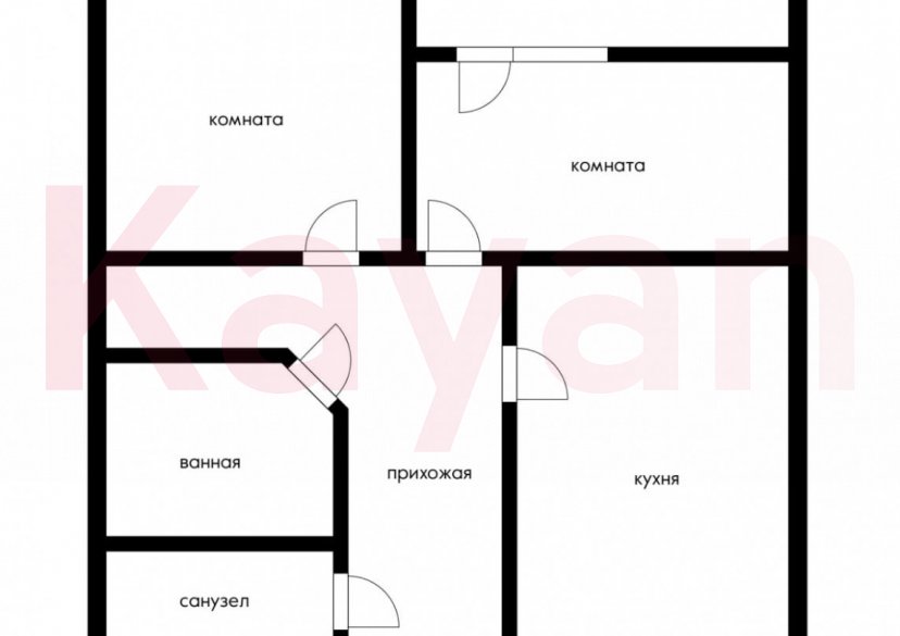 Продажа 2-комн. квартиры, 47.1 кв.м фото 1