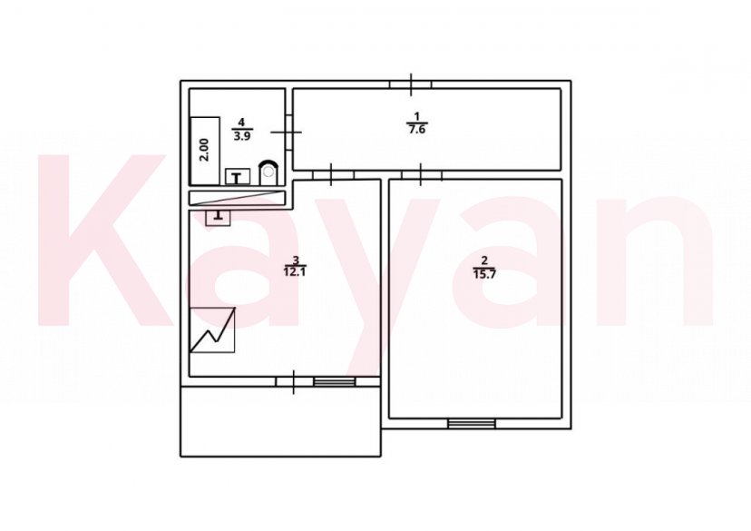 Продажа 1-комн. квартиры, 39 кв.м фото 14