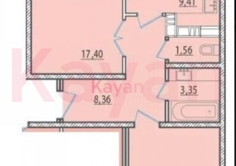 Продажа 2-комн. квартиры, 60.6 кв.м фото 10