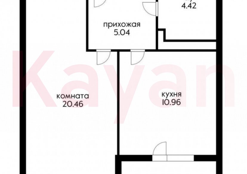 Продажа 1-комн. квартиры, 42 кв.м фото 1