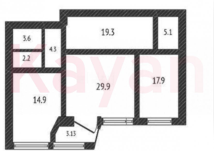 Продажа 3-комн. квартиры, 98 кв.м фото 2