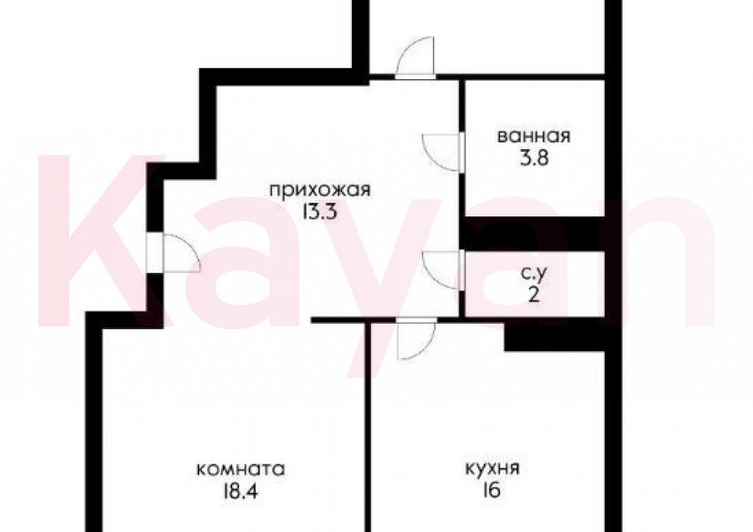 Продажа 2-комн. квартиры, 72.4 кв.м фото 0