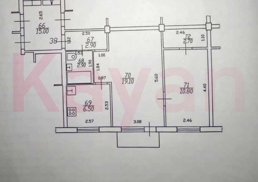 Продажа 2-комн. квартиры, 45 кв.м фото 11