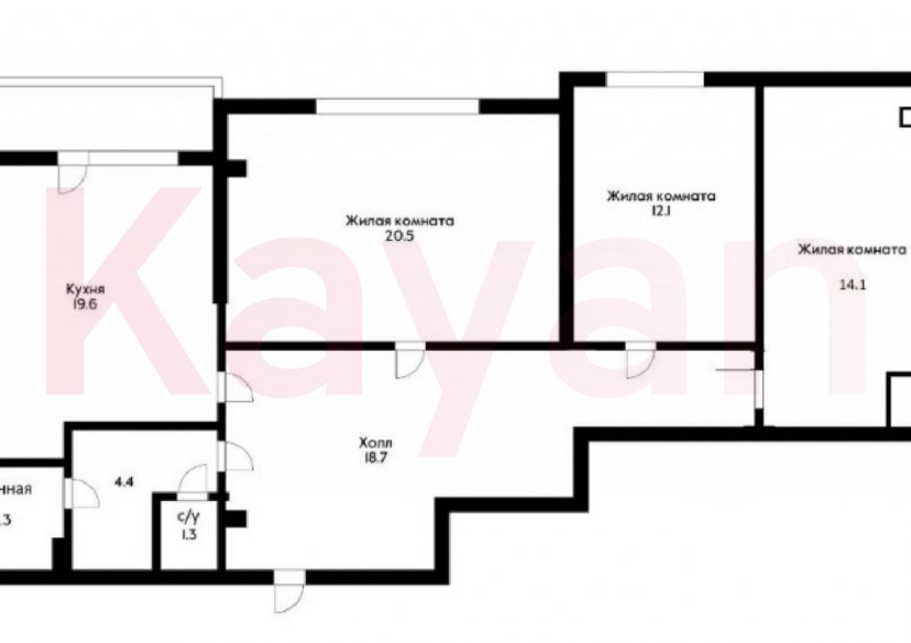 Продажа 3-комн. квартиры, 96 кв.м фото 21