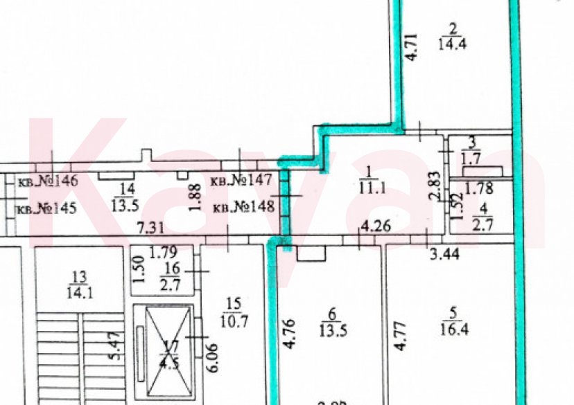 Продажа 2-комн. квартиры, 65 кв.м фото 7