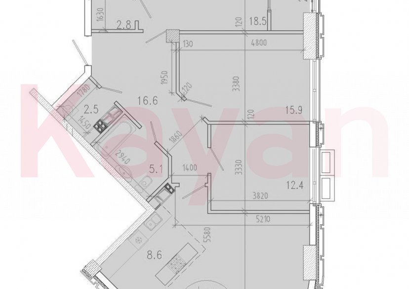 Продажа 4-комн. квартиры, 113.3 кв.м фото 0