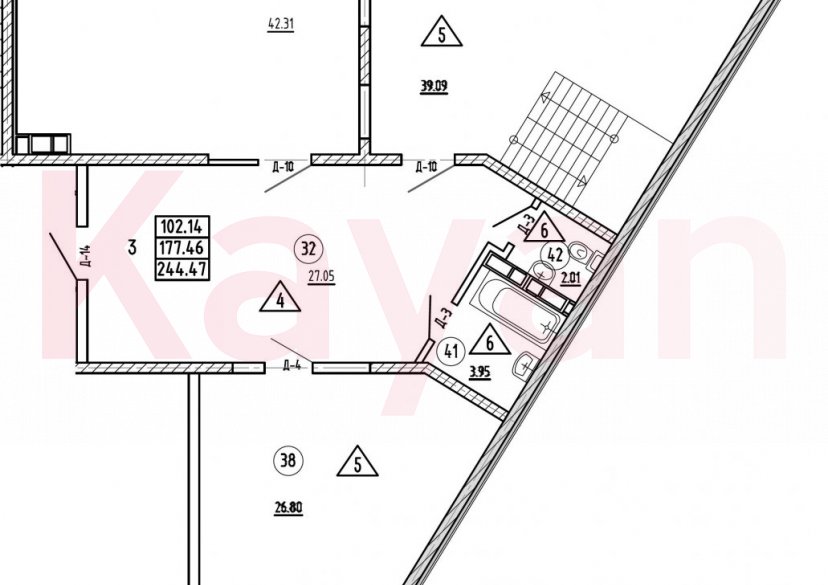 Продажа 4-комн. квартиры, 241.21 кв.м фото 0