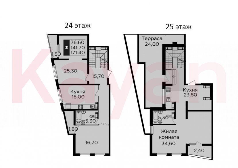 Продажа 4-комн. квартиры, 141.7 кв.м фото 0