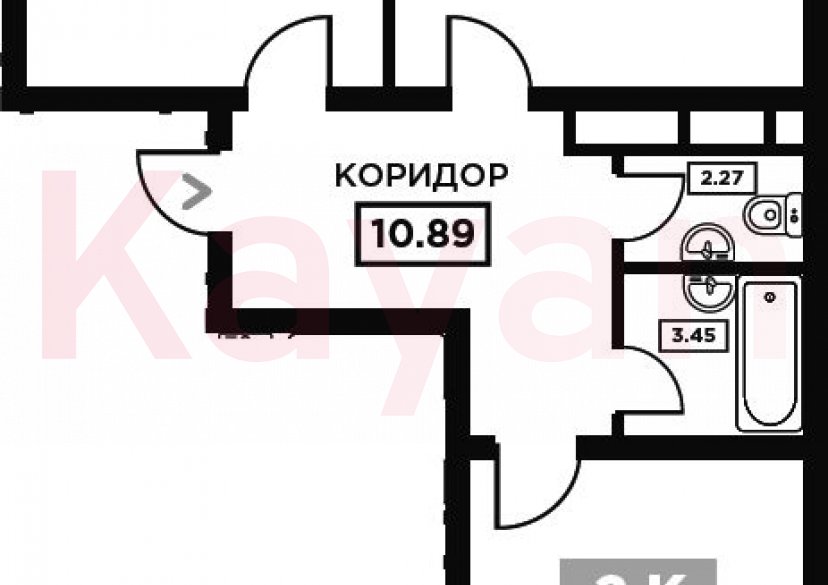 Продажа 2-комн. квартиры, 66.58 кв.м фото 0