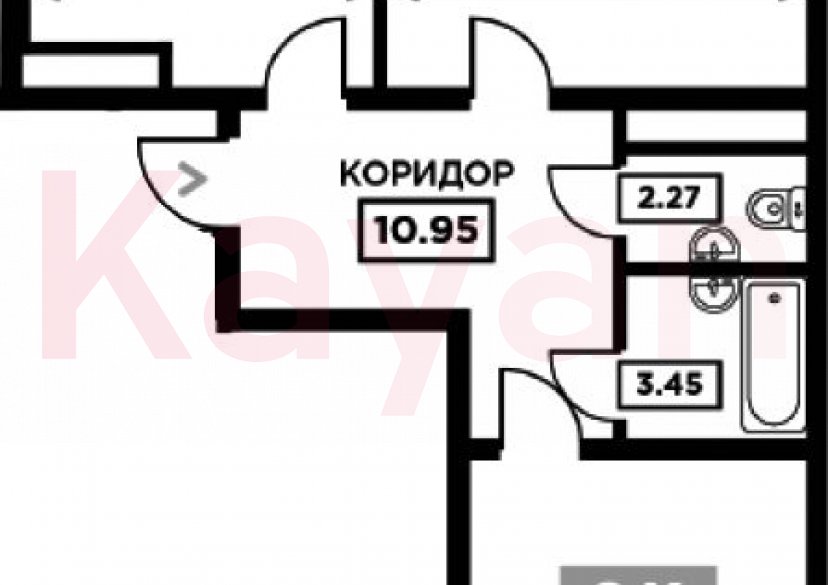 Продажа 2-комн. квартиры, 66.12 кв.м фото 0