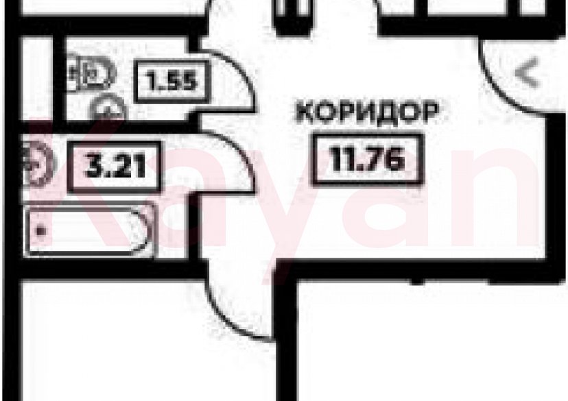 Продажа 2-комн. квартиры, 60.76 кв.м фото 0