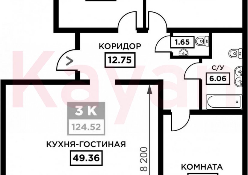 Продажа 4-комн. квартиры, 120.05 кв.м фото 0