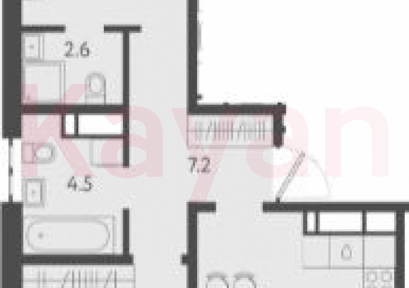 Продажа 3-комн. квартиры, 66.2 кв.м фото 0