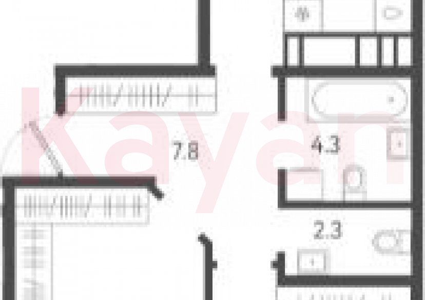 Продажа 2-комн. квартиры, 61.5 кв.м фото 0