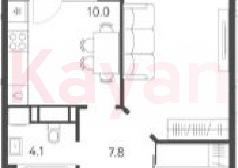 Продажа 1-комн. квартиры, 37.9 кв.м фото 0