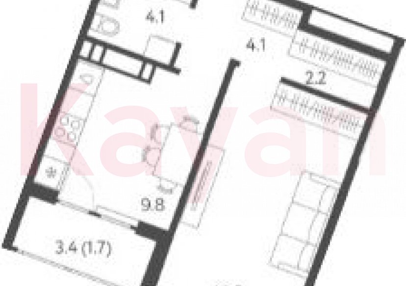 Продажа 1-комн. квартиры, 36.2 кв.м фото 0