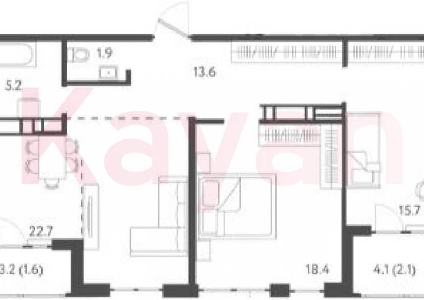 Продажа 3-комн. квартиры, 77.5 кв.м фото 0