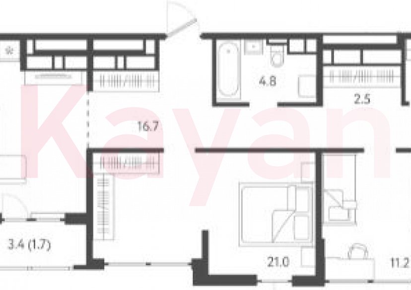 Продажа 4-комн. квартиры, 110.8 кв.м фото 0