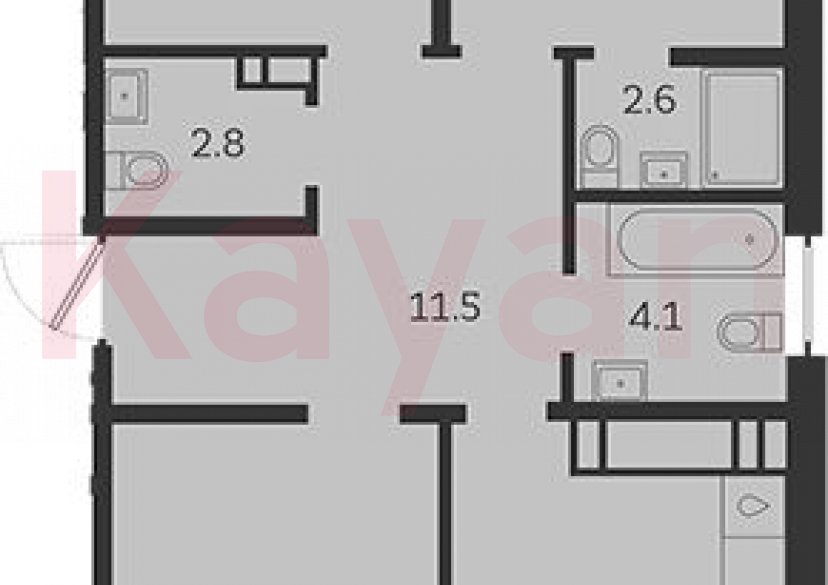 Продажа 3-комн. квартиры, 84.4 кв.м фото 0