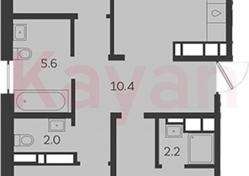 Продажа 4-комн. квартиры, 87.6 кв.м фото 0