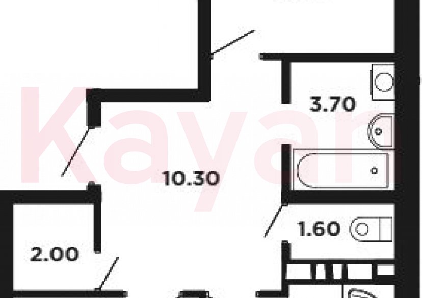 Продажа 2-комн. квартиры, 57.7 кв.м фото 0