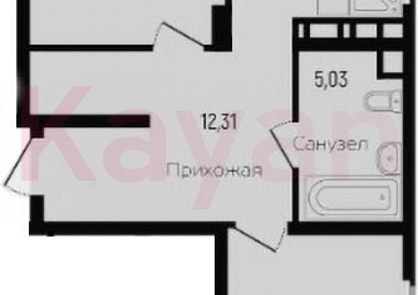 Продажа 3-комн. квартиры, 63.59 кв.м фото 0