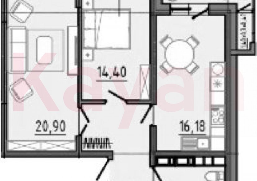 Продажа 3-комн. квартиры, 71.48 кв.м фото 0