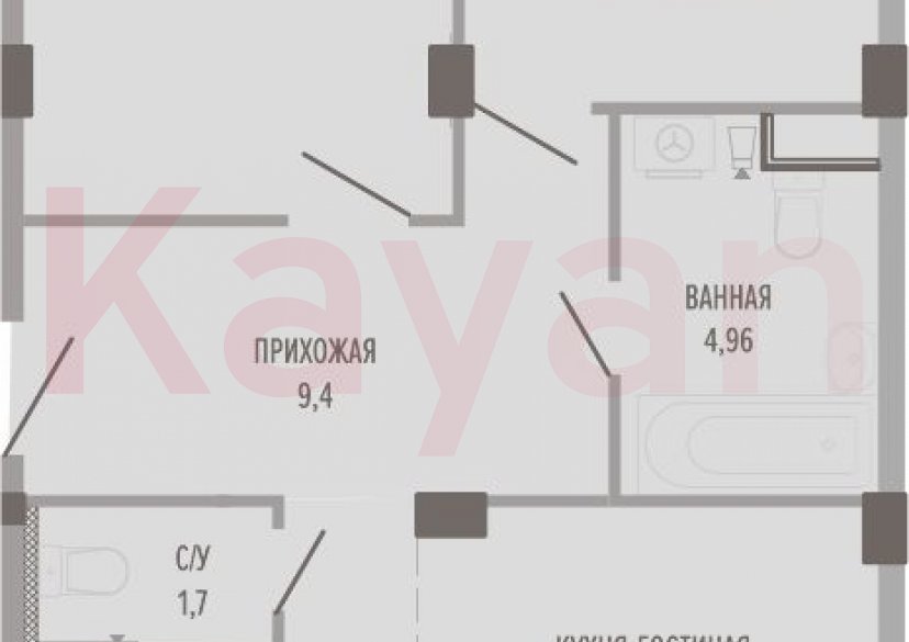 Продажа 3-комн. квартиры, 71.28 кв.м фото 0