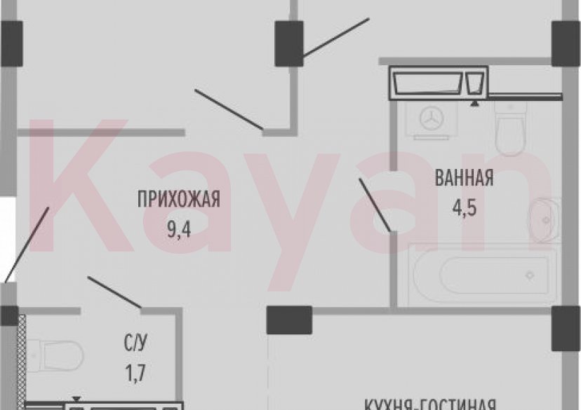 Продажа 3-комн. квартиры, 70.6 кв.м фото 0