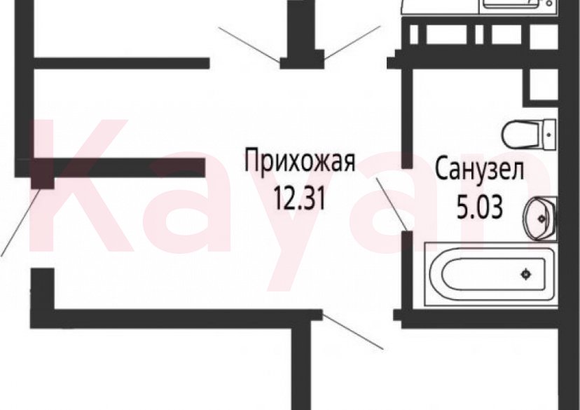 Продажа 2-комн. квартиры, 63.59 кв.м фото 0