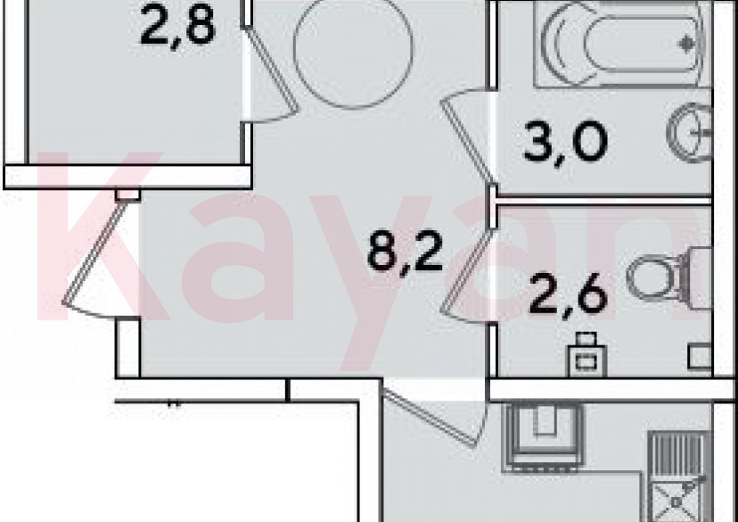 Продажа 3-комн. квартиры, 63.8 кв.м фото 0