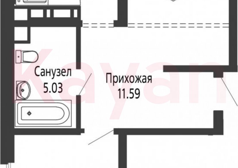 Продажа 2-комн. квартиры, 61.9 кв.м фото 0