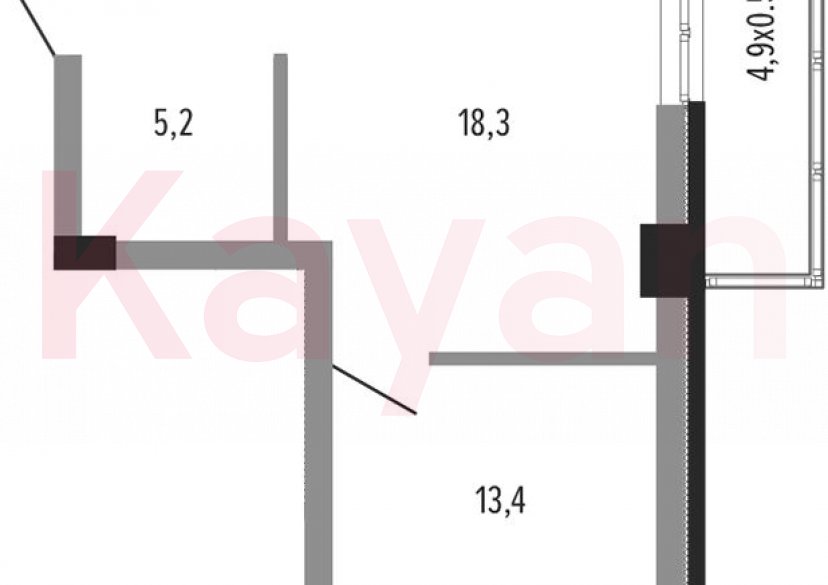 Продажа 2-комн. квартиры, 40.8 кв.м фото 0