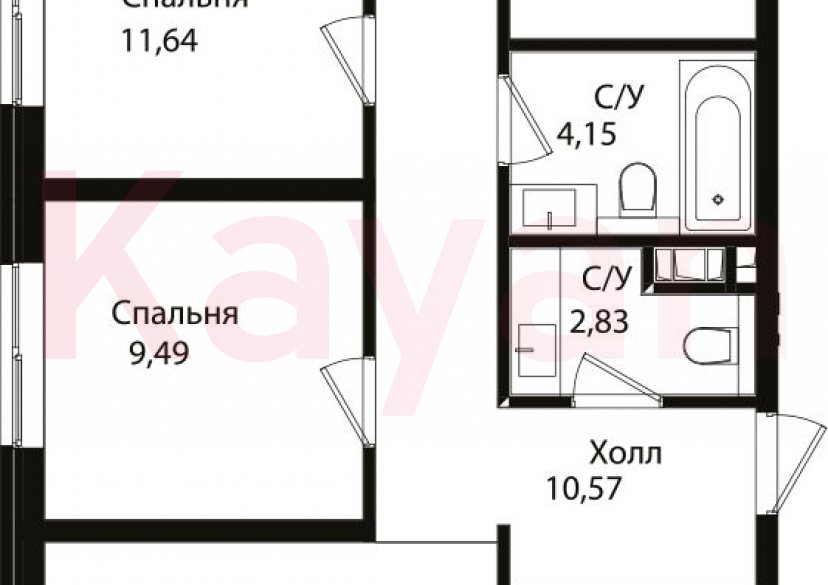 Продажа 4-комн. квартиры, 76.52 кв.м фото 0