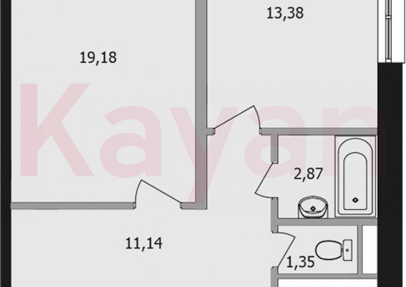 Продажа 2-комн. квартиры, 59 кв.м фото 0