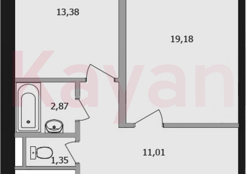 Продажа 2-комн. квартиры, 61.9 кв.м фото 0