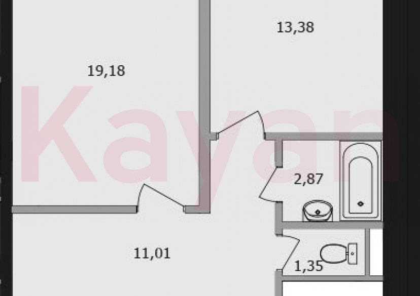 Продажа 2-комн. квартиры, 61.9 кв.м фото 0