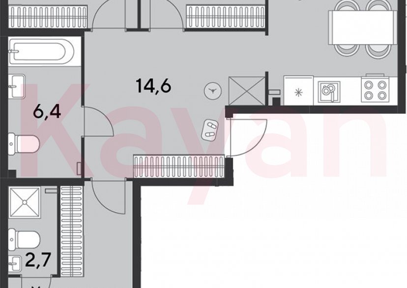 Продажа 4-комн. квартиры, 89.6 кв.м фото 0